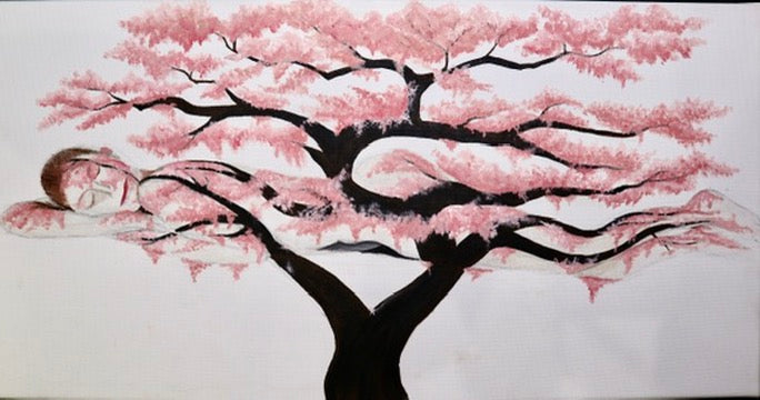 Original Oil Painting on Canvas, 24x40 cm