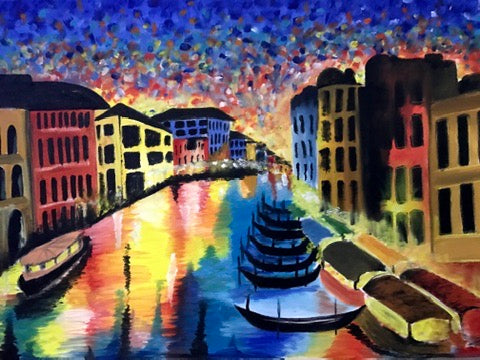 Original Oil Painting on Canvas, 50x70 cm
