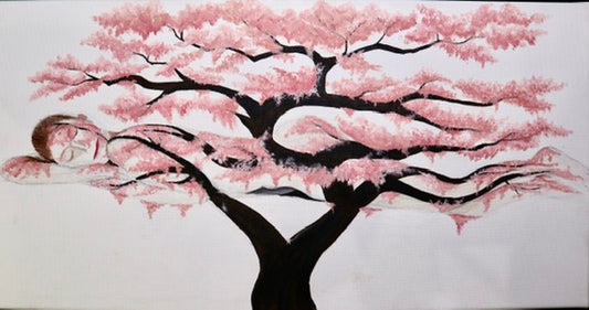 Original Oil Painting on Canvas, 24x40 cm