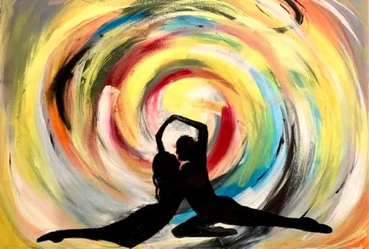 Peinture à l'huile originale sur toile, 50x70 cm
